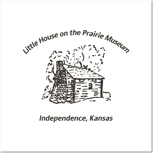 Little House on the Prairie Museum Independence Wall Art by Fauzi ini senggol dong